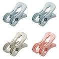 thumbnail image 1 of CIMAXIC 4Pcs Clothespins Quilt Clips Clothes Drying Clothes Fixing Clamps (Random Color),5.12"X2.95"X2.36", 1 of 4