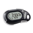 thumbnail image 2 of Podómetro para caminar | Contador de pasos digital con pantalla LCD, clip y correa | Diseño portátil y ligero de ABS | Registro diario de datos | Funciona con batería | Uso para viaje y exterior, 2 of 7