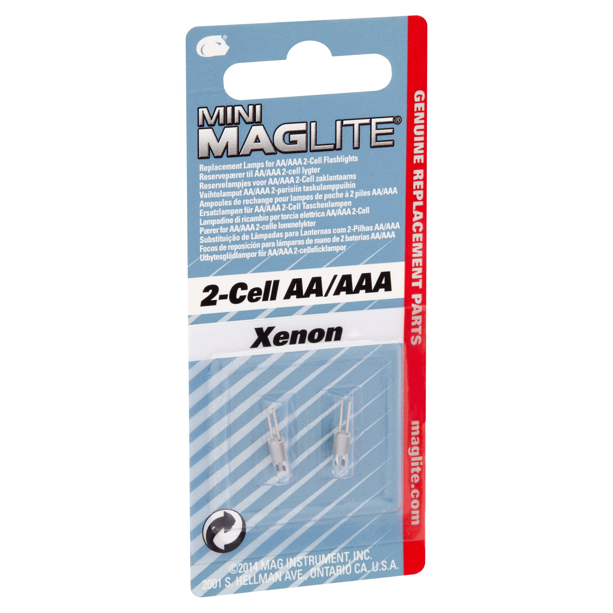 Maglite Lamp Aa Mini 2-Pack - Walmart.com