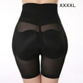 thumbnail image 4 of Vogacara Realzador de glúteos acolchado, ropa moldeadora ligera de poliéster, buena elasticidad, bragas delgadas lavables, potenciador de cadera, ropa Moldeadores de muslos Negro/XXXXL Vogacara CE014386-01, 4 of 6