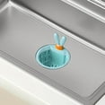 thumbnail image 3 of Cute Rabbit Shaped Kitchen Strainer Filter Catcher For Food Waste Drain, 3 of 5
