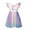 Light Pink, variant on Bellafa Little Girls Sequin Tulle Dresses Princess Flutter Sleeve Tutu Dress For 2-8Y Toddler Girl Casual Party Dress