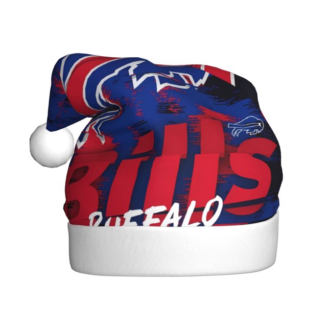 Gorros navideños personalizados para adultos del equipo de fútbol Bills, gorros con decoración navideña, gorros de regalo navideño