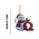 thumbnail image 3 of Adornos navideños con letras 2025, colgante de ciervo navideño, decoración de madera para mesa, adornos personalizados, 3 of 4