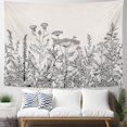 thumbnail image 2 of Colgante de pared Sincero Borde floral Hierbas y flores silvestres 75 x 100 cm, 2 of 5