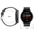thumbnail image 3 of Pontos ZL02D Dafit Digital Watch Smart Reminder Health Monitoring Music Playback / Photo Control Digital Wristwatch Digital Stuff, 3 of 12