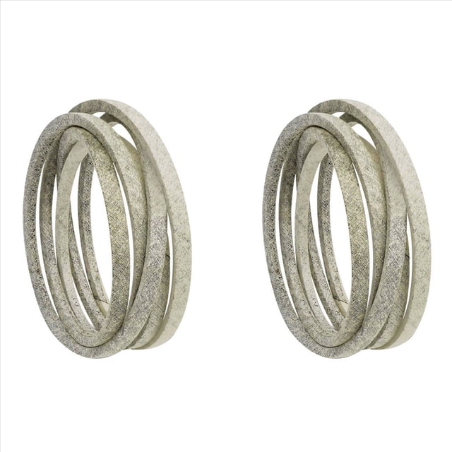 2X Correa de Cubierta de 1/2 X 146 Pulgadas para Cortacésped M154621 Country Clipper D-3727-W D-3727 109-5364, Correa de Transmisión
