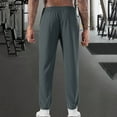 thumbnail image 5 of Cavosen Athletic Pants for Men with Pocket Relaxed Fit Pants Solid Big and Tall Pull on Causual Pants, 5 of 5