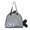 Black, variant on Fish Shape Mesh Beach Bag, 18.31X15.75" Large Capacity Beach Bag, Breathable Mesh Beach Tote, Portable Mesh Pool Bag, Mesh Storage Bag, Sand Organizer Handbag for Beach Swimming Pool Outdoor Travel