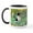 White/Black Inside, variant on CafePress - Irises / Toy Fox T Mug - 11 oz Ceramic Mug - Novelty Coffee Tea Cup