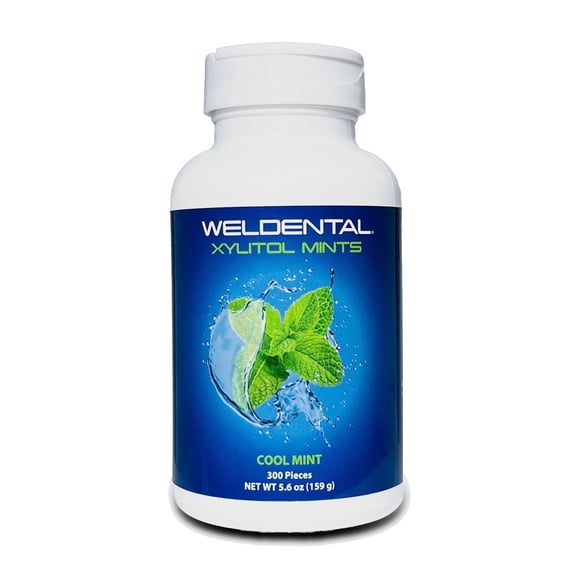Weldental Xylitol Mints Peppermint 300 Count