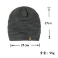thumbnail image 5 of MANHUJI Hiking Accessories For Men Women&Men Boys&Girls Unisex Knit Cap Hedging Head Hat Beanie Cap Warm Outdoor Fashion Hat Good Gifts For Grandpas (Navy Blue,One Size), 5 of 5