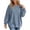 Blue, variant on Women’s Corded Crew Neck Sweatshirt Oversized Long Sleeve Loose Pullover Top,Sizes S-2XL
