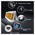 thumbnail image 4 of Car Radiator Cooling Fan Solar Powered Car Ventilator Auto Window Air Vent Exhaust Heat Fan, 4 of 7