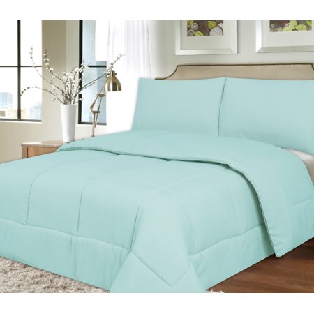Box Stitch Microfiber Down Alternative Polyester Comforter