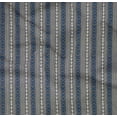 thumbnail image 4 of oneOone Organic Cotton Poplin Twill Fabric Geometric Sign|Triangle & Stripe Block Printed Craft Fabric BTY 42 Inch Wide, 4 of 4