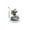 A, variant on HomeDM Christmas Tree Ornaments 2D Flat Acrylic Cat Xmas Tree Hanging Pendant Cute Dog Christmas Ornaments Gifts for Birthday Home Decor Car Rear View Mirror Pendant Keychain