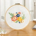 thumbnail image 1 of Fridja Embroidery Cross Stitch Kit Set for Beginners-Handmade Embroidery DIY Craft, 1 of 2