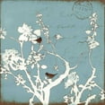 thumbnail image 2 of Amy Melious 15x15 White Modern Wood Framed Wall Art Titled - Song Birds IV, 2 of 5
