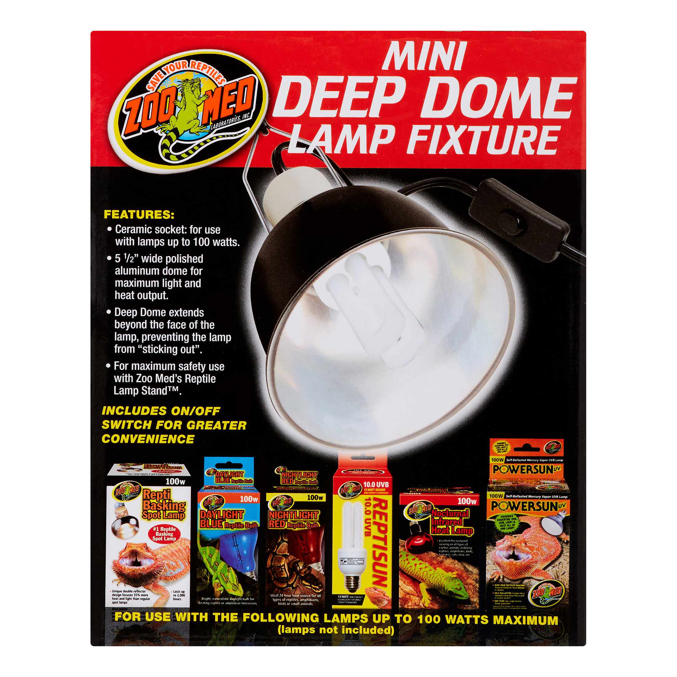 Zoo Med Deep Dome Lamp - image 4 of 5