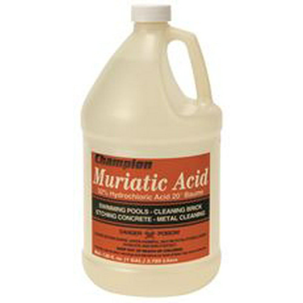 Muriatic Acid, 1 Gallon, 4 Per Case