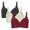 Multicolor2, variant on Diufon 3pc Full Coverage Bras for Women Solid Color Breathable Bras No Underwire Supportive Bras