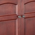 thumbnail image 6 of Teamson Home Martha 22.24" x 25" Removable Wall Cabinet, Mahogany, 6 of 9