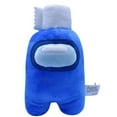 thumbnail image 1 of Among Us 6" Plush - Blue with Toilet Paper, 1 of 3