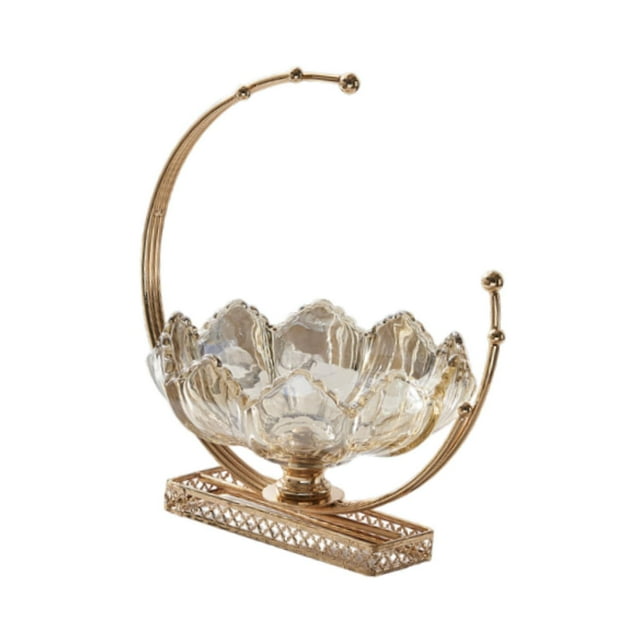 Frutero decorativo, plato para aperitivos con Base, plato de de estilo Retro, bandeja para servir para mostrador, recuerdos de fiesta,