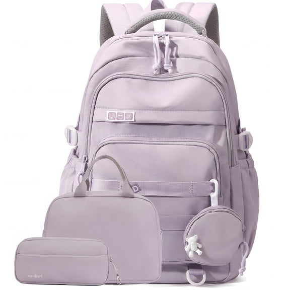 Soda Candy School Backpack Set with Lightweight Water Resistant Bookbag