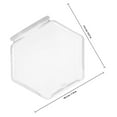 thumbnail image 2 of Raindrops 2Pcs Plastic Fish Bowls Clear Viewing Easy Maintenance For Bookshelf, 2 of 8