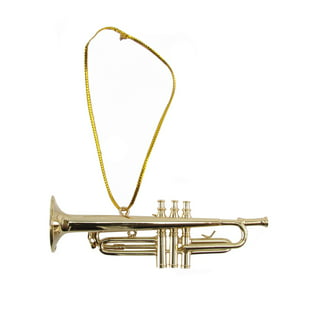  Broadway Gift Miniature Goldtone Trumpet 6 inch