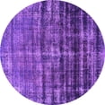 thumbnail image 1 of Ahgly Company Indoor Round Persian Purple Bohemian Area Rugs, 7' Round, 1 of 4