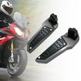 thumbnail image 3 of jiaping Motorbike Rear Passenger Footpad Aluminum Alloy High Performance Foldable Pedals Gray, 3 of 6