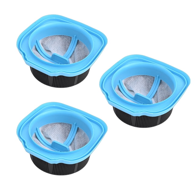 LEFU for BLACK+DECKER Cordless Handheld Vacuum Filter for HNVD220J00 Model, Reusable High-Efficiency Filtration, Easy Install, Improved Airflow, Long-Lasting Performance, Blue & White