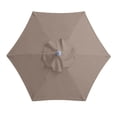 thumbnail image 1 of CUITING 6.6ft Patio Umbrella Replacement Canopy Market Umbrella Top Outdoor Umbrella Canopy Replacement Canopy Cover for 6 Ribs, 1 of 6
