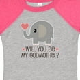 thumbnail image 4 of Inktastic Will You Be My Godmother Boys or Girls Baby Bodysuit, 4 of 5