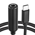 thumbnail image 1 of Uxcell 0.6FT Cable de carga USB C a DC PD 5.5mmx2.1mm 65W/5V/9V/20V Cable DC 3.25A para Enrutador Cámara Caja de TV Negro, 1 of 6