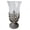 25W372MK, variant on lanema Glass Tornadoes Candle Holders Pillar Candle Holders Metal Pillar Candleholder