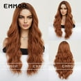 thumbnail image 5 of Amazon Cross-Border Hot-Selling Forehead Lace Multi-Color Middle Part Big Wave Long Curly Fashion Wig Full Head Hairstyle, 5 of 9
