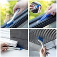 thumbnail image 5 of 2 Pcs Small Stiff Scrub Brush Set, Sink Bathroom Kitchen Grout Window Track Cleaning Tools, Ergonomic Handle Durable Household Scrub Brush Cleaning Brush Grout Brush, 5 of 5