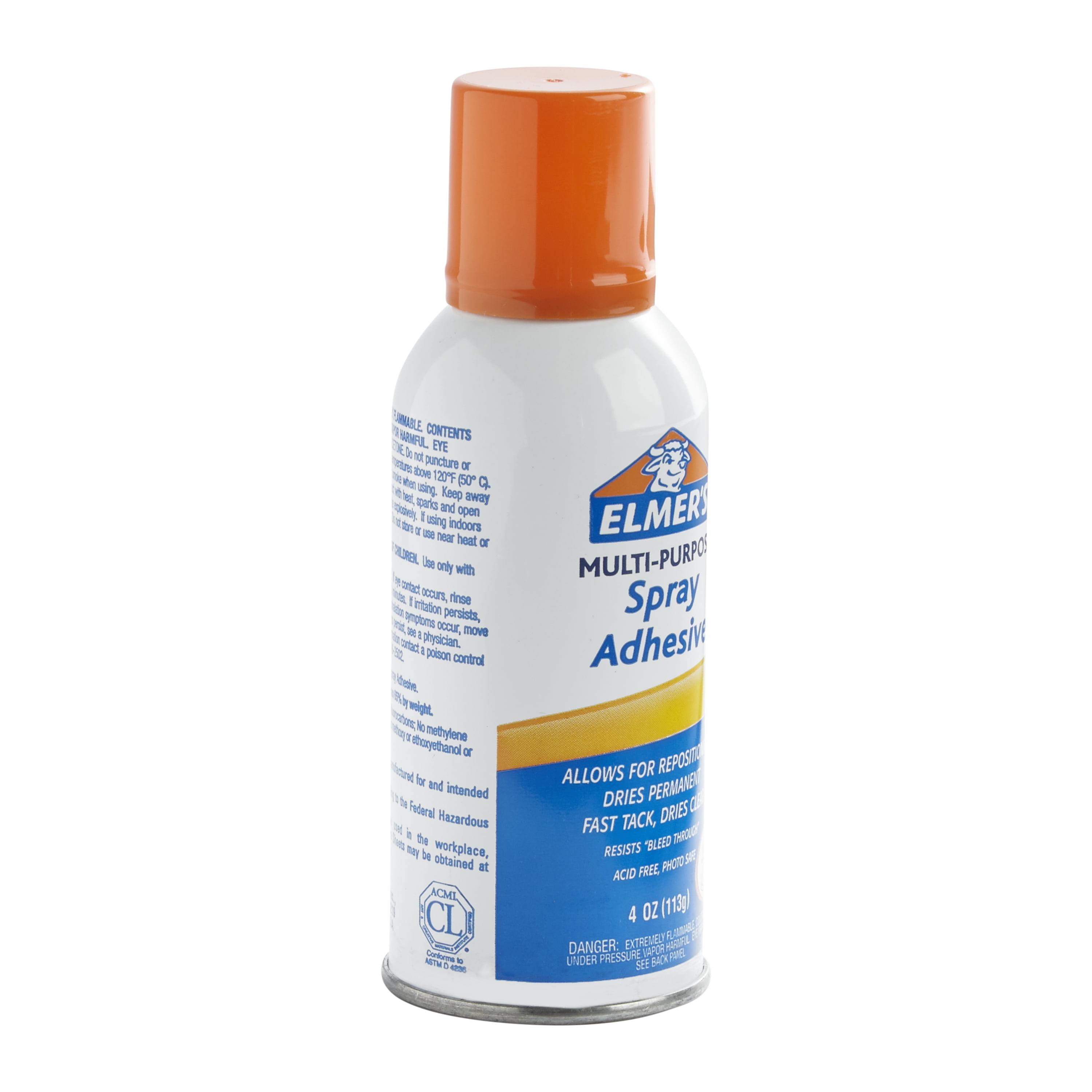 Elmer's Multi-Purpose Spray Adhesive, 4 Ounces, Clear