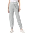 thumbnail image 1 of INSPIRE CHIC Pantalones Casual de Satén Cargo de Cintura Alta para Mujer, L Gris Claro, 1 of 6