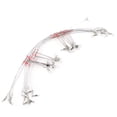 thumbnail image 4 of 10Pcs Fishing Leaders, Fish Line Stainless Steel Wire with Swivels Snap Connect Fishing Gear and Equipment Tackle Kit, for Lures Bait Rig Or Hooks, 4 of 13