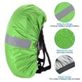 thumbnail image 3 of Unique Bargains 55-65L Waterproof Backpack Rain Cover with Reflective Strap L Lawn Green, 3 of 6