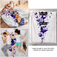 thumbnail image 5 of Butterfly Blanket Super Soft Extra Large Throw Blanket Twin Blankets, Purple Butterflies Blanket Birthday Gifts for Women, Butterfly Esthetician Gifts 80"X 60", 5 of 6