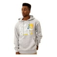 thumbnail image 2 of Fly Society Mens The Fly High Paradise Hoodie Sweatshirt, Grey, Large, 2 of 2