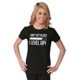 thumbnail image 4 of I Dont Get Older I Level Up Gamer Womens Fitted Plus Size Graphic Tee Brisco Brands 3X, 4 of 5