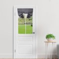 thumbnail image 3 of KBOOK 1 Panel Blackout French Door Curtain Self-Adhesive Door Window Tie Up Curtain, 26"x 40", 3 of 6
