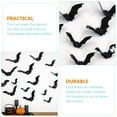 thumbnail image 3 of Miangastore 72pcs Halloween Bats Decorations 3D Stickers Home Decor DIY Wall Decals, 3 of 8